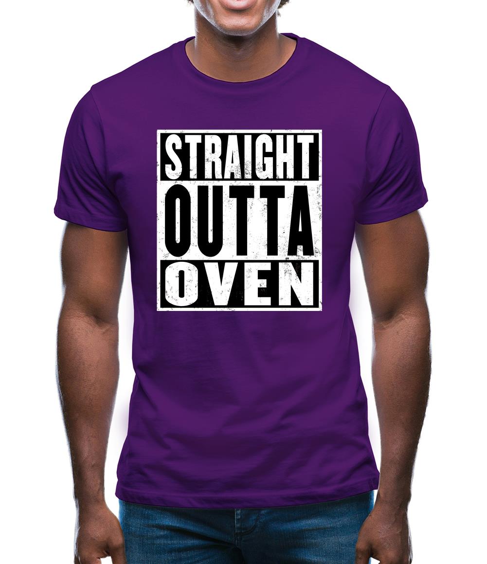 Straight Outta Oven Mens T-Shirt