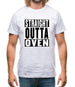 Straight Outta Oven Mens T-Shirt