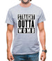 Straight Outta Womb Mens T-Shirt