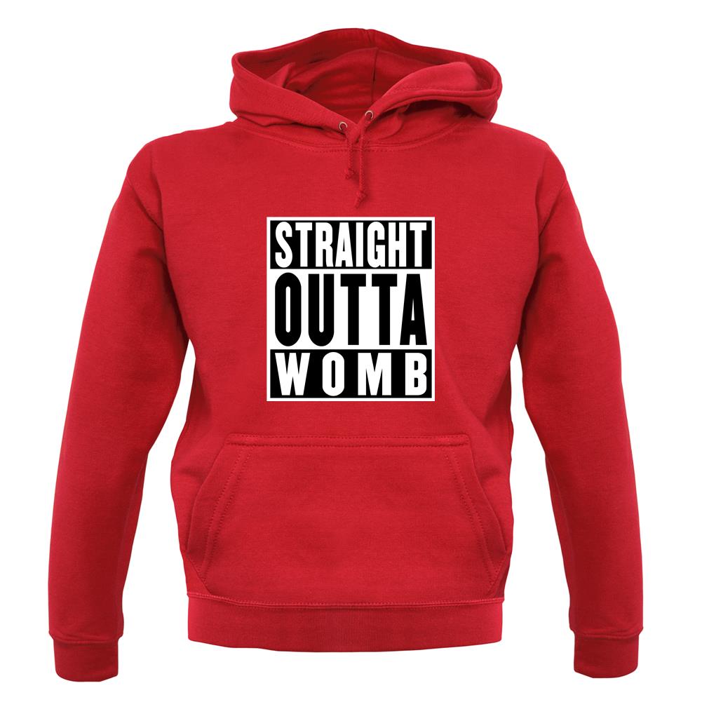 Straight Outta Womb unisex hoodie