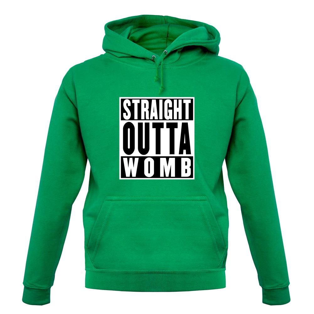 Straight Outta Womb unisex hoodie