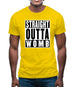 Straight Outta Womb Mens T-Shirt