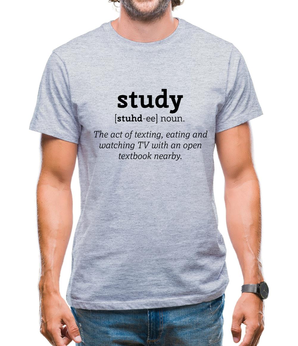 Study Definition Mens T-Shirt