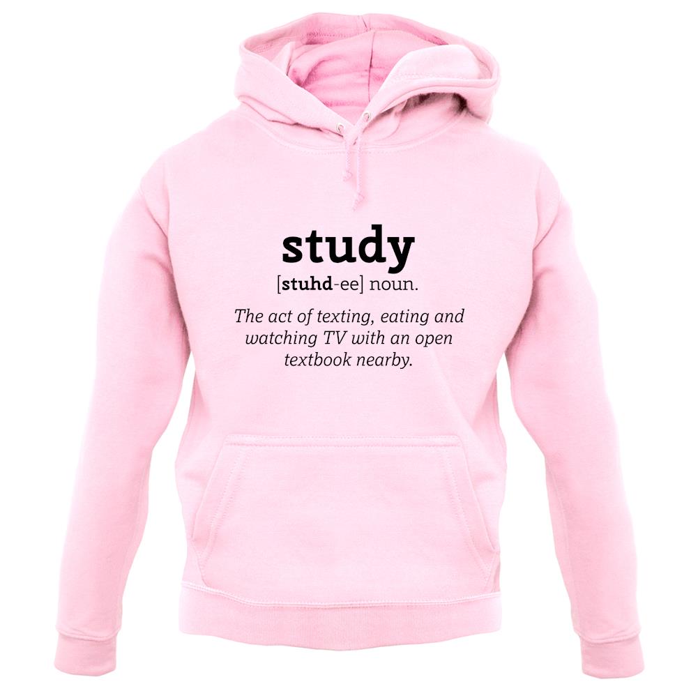 Study Definition unisex hoodie