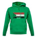 Sudan Barcode Style Flag unisex hoodie