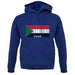 Sudan Barcode Style Flag unisex hoodie