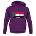 Sudan Barcode Style Flag unisex hoodie