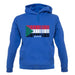 Sudan Barcode Style Flag unisex hoodie