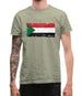 Sudan Grunge Style Flag Mens T-Shirt