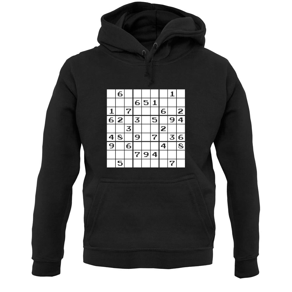 Sudoku Gamer Puzzle Unisex Hoodie