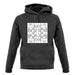 Sudoku Gamer Puzzle unisex hoodie