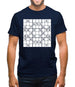 Sudoku Gamer Puzzle Mens T-Shirt