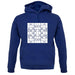 Sudoku Gamer Puzzle unisex hoodie