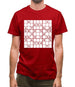 Sudoku Gamer Puzzle Mens T-Shirt