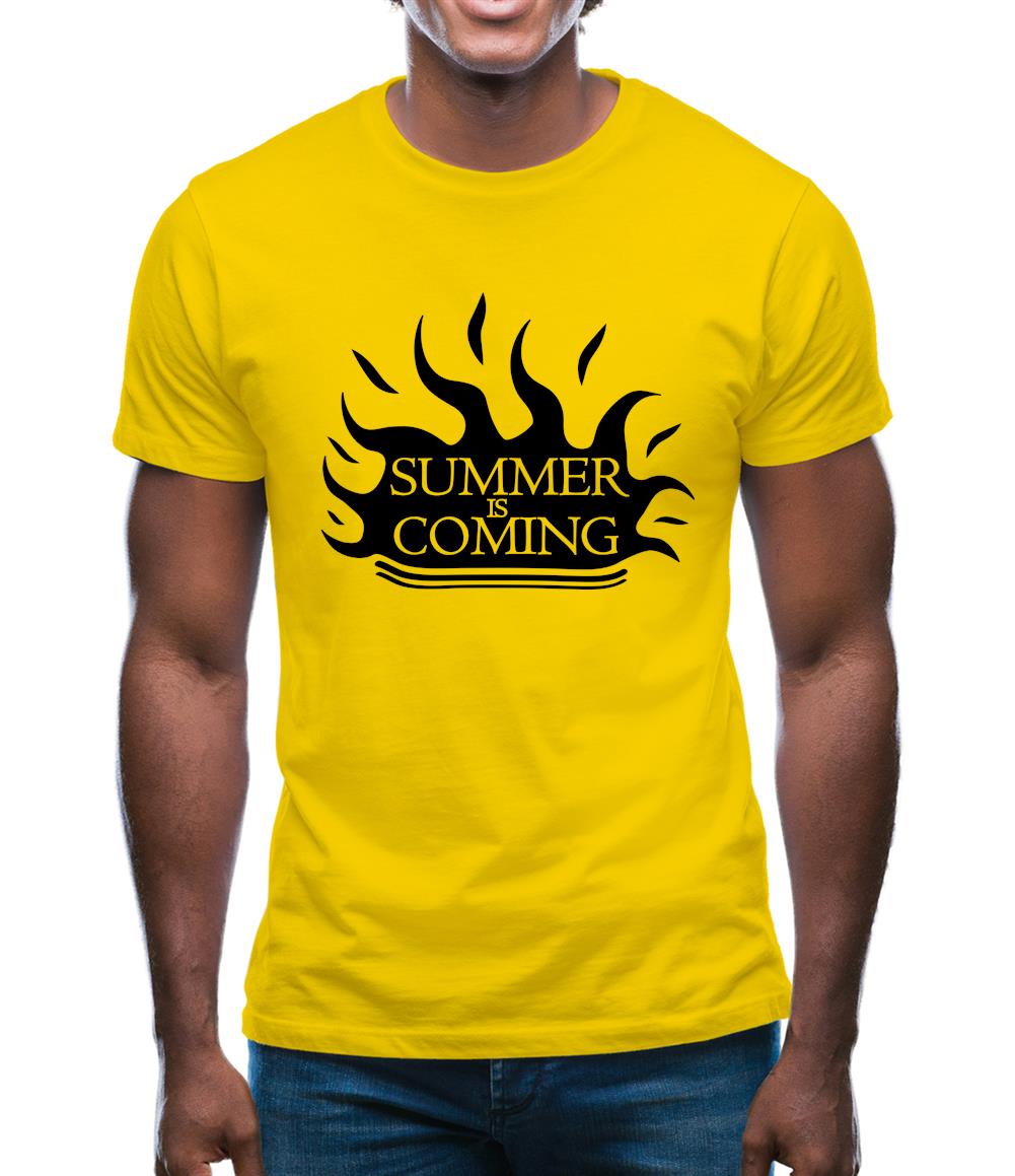 Summer Is Coming Mens T-Shirt