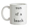 Son Of A Beach Ceramic Mug