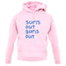 Suns Out Guns Out unisex hoodie