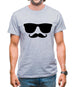 Moustache Glasses Mens T-Shirt