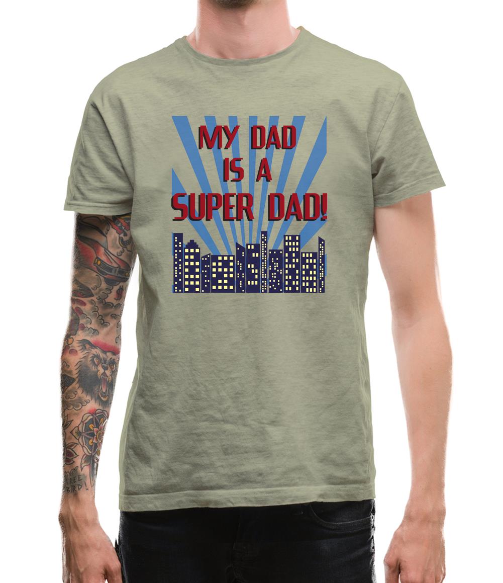 My Dad Is A Superdad Mens T-Shirt