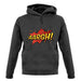 Aargh Word Art unisex hoodie