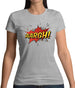 Aargh Word Art Womens T-Shirt