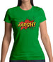 Aargh Word Art Womens T-Shirt