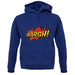 Aargh Word Art unisex hoodie