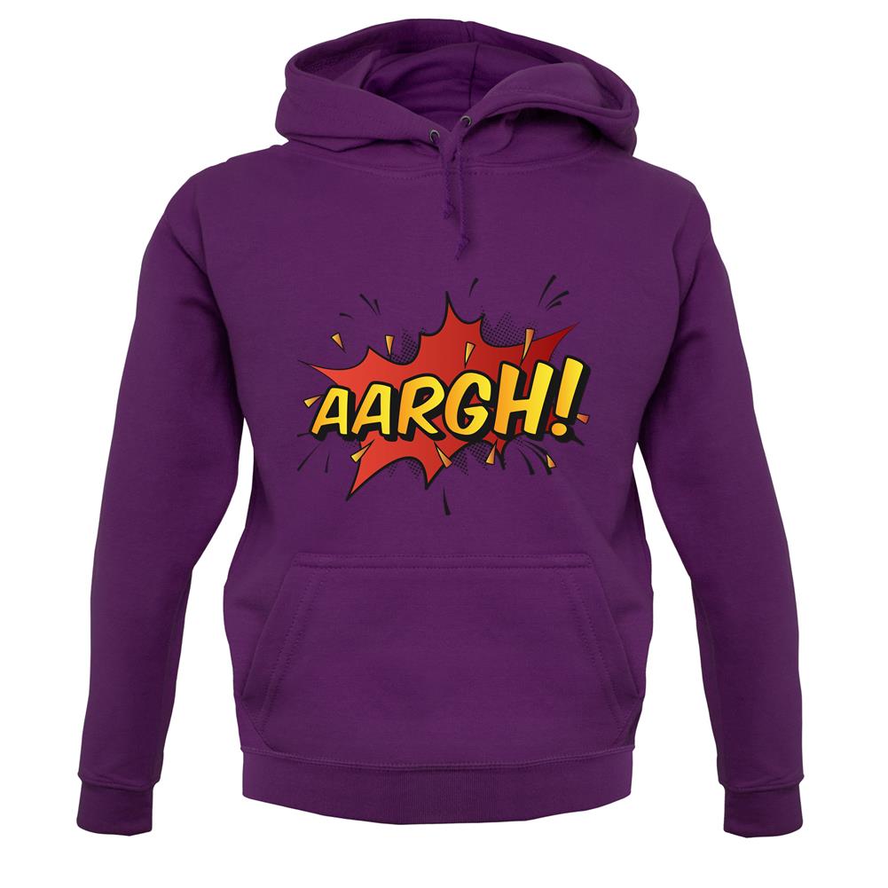 Aargh Word Art unisex hoodie