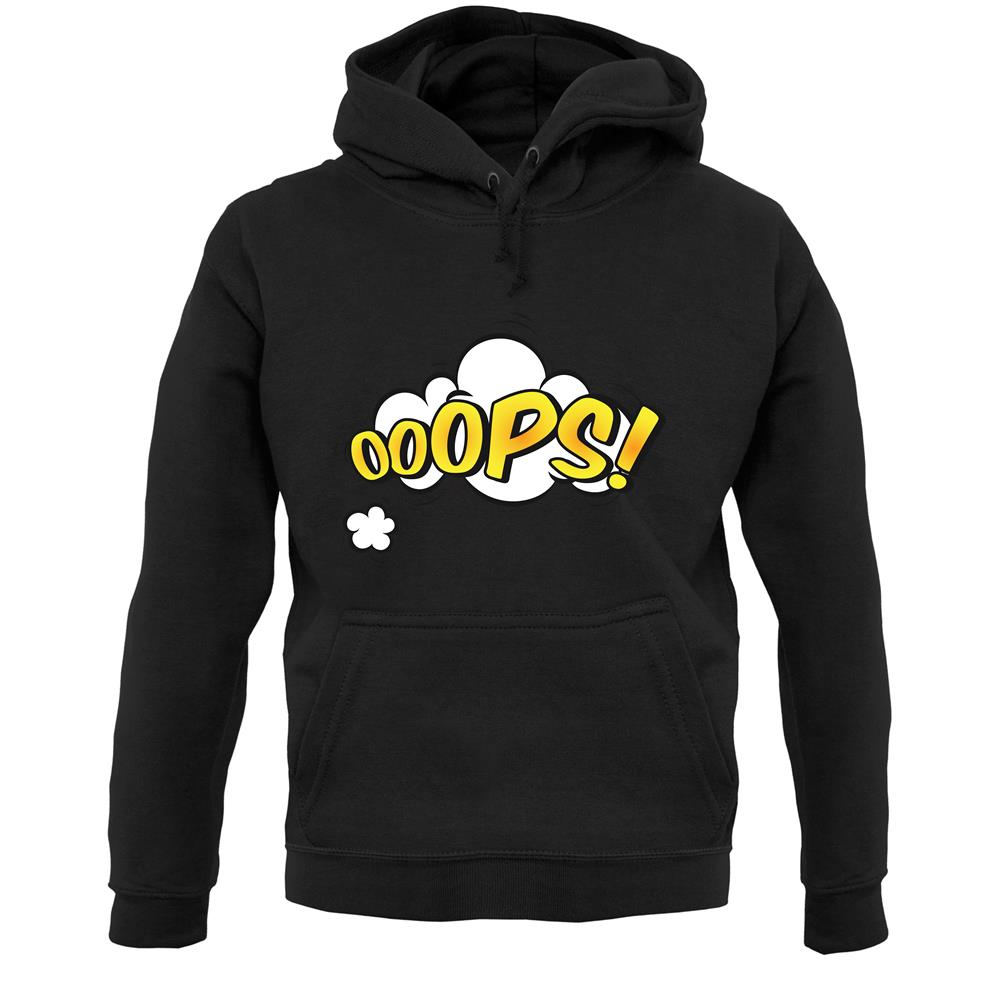 Oops! Word Art Unisex Hoodie