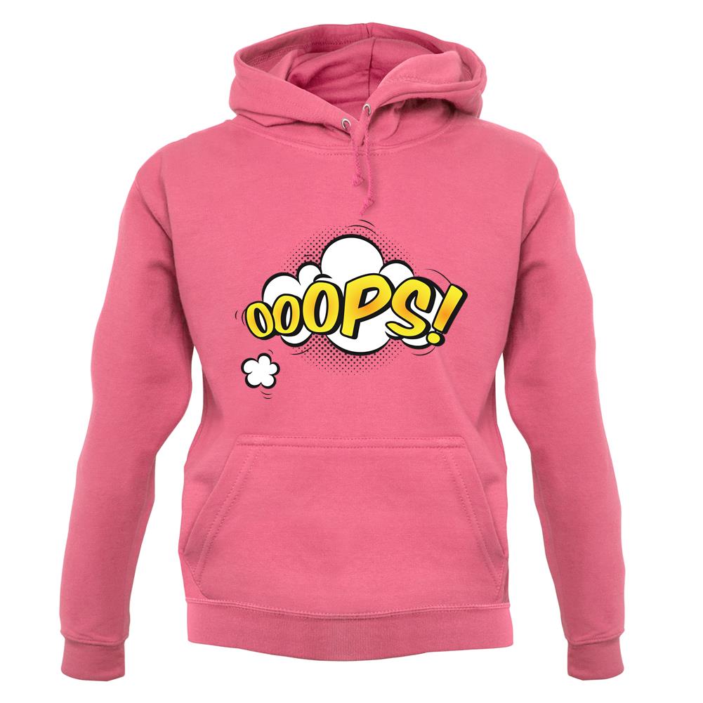 Oops! Word Art unisex hoodie