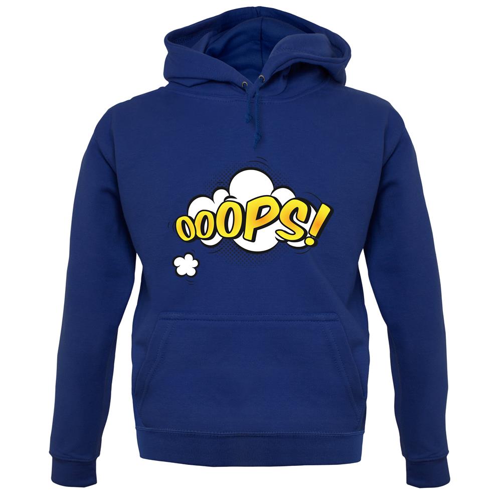 Oops! Word Art unisex hoodie