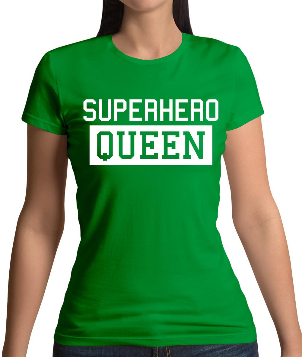 Superhero Queen Womens T-Shirt