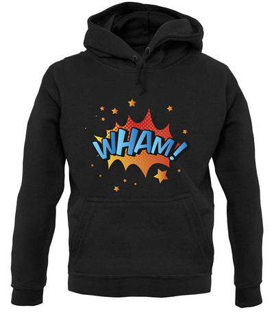 Wham! Word Art unisex hoodie