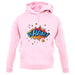 Wham! Word Art unisex hoodie