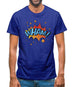 Wham! Word Art Mens T-Shirt