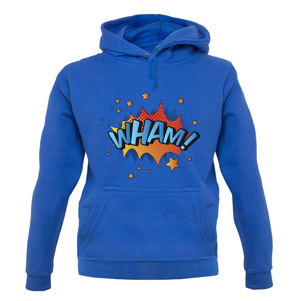 Wham! Word Art unisex hoodie