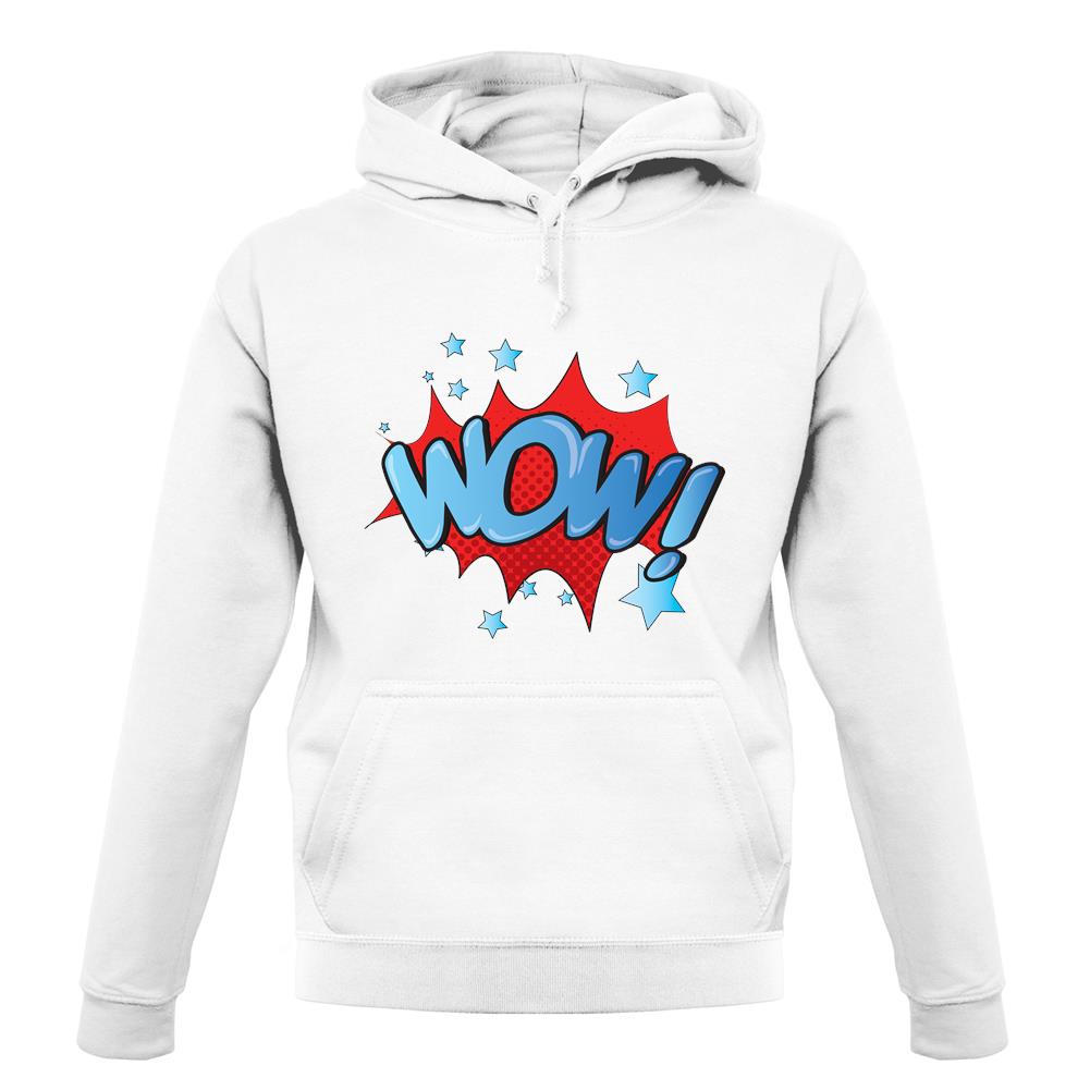 Wow! Word Art unisex hoodie