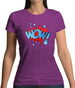 Wow! Word Art Womens T-Shirt