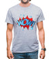 Wow! Word Art Mens T-Shirt