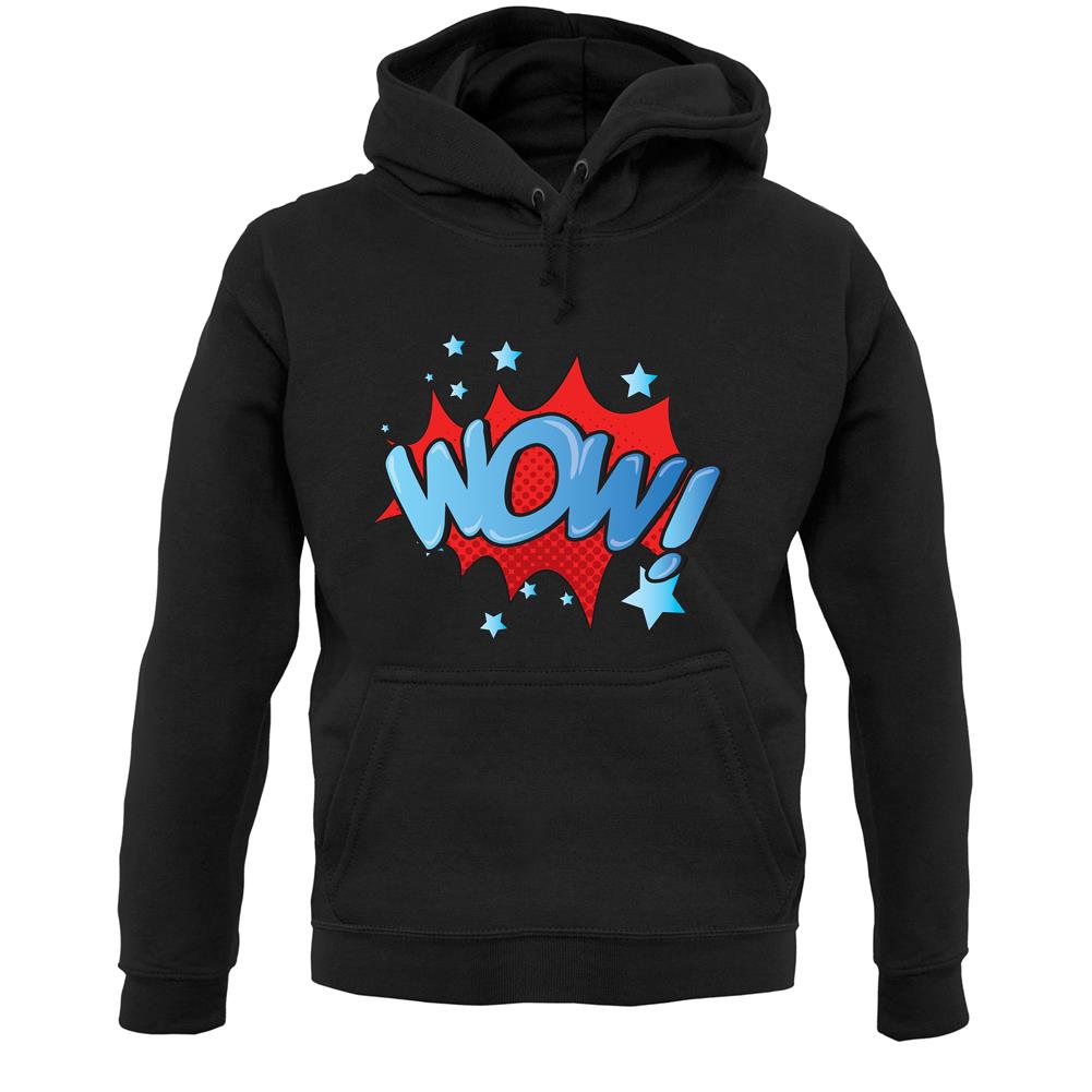 Wow! Word Art Unisex Hoodie