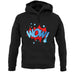 Wow! Word Art unisex hoodie