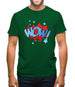 Wow! Word Art Mens T-Shirt