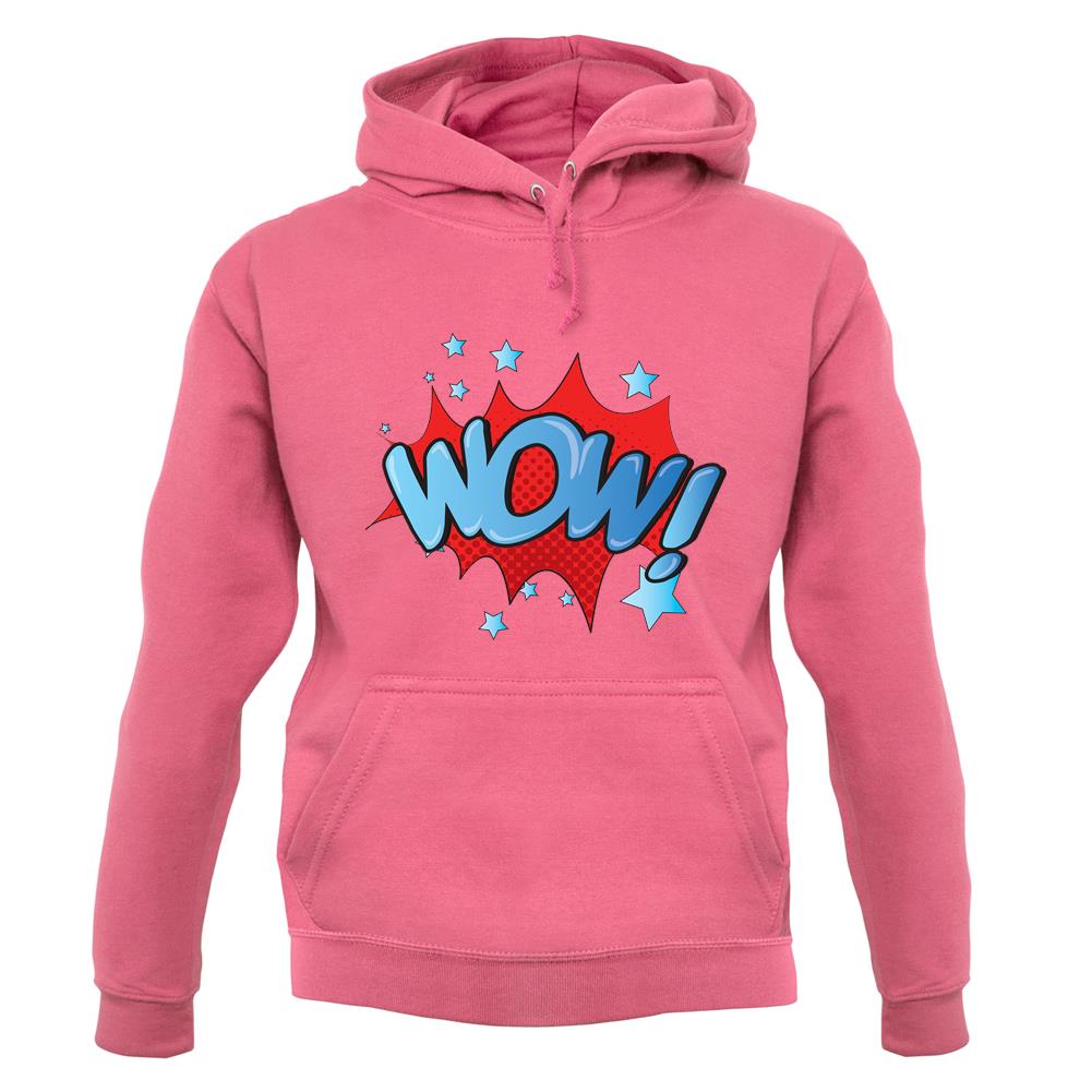 Wow! Word Art unisex hoodie