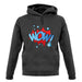 Wow! Word Art unisex hoodie