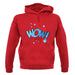 Wow! Word Art unisex hoodie