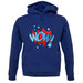 Wow! Word Art unisex hoodie