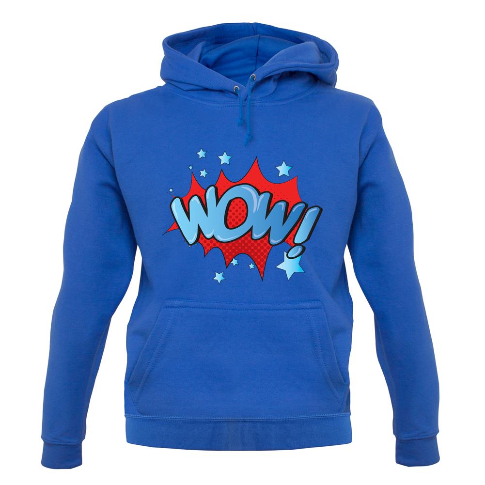 Wow! Word Art unisex hoodie
