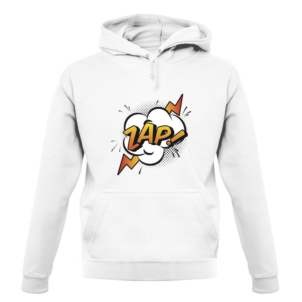 Zap! Word Art unisex hoodie