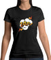 Zap! Word Art Womens T-Shirt