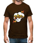 Zap! Word Art Mens T-Shirt